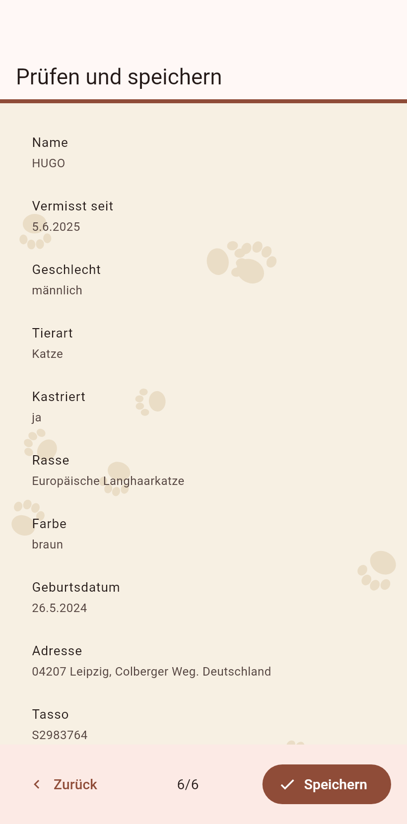 Der Kontrollschritt