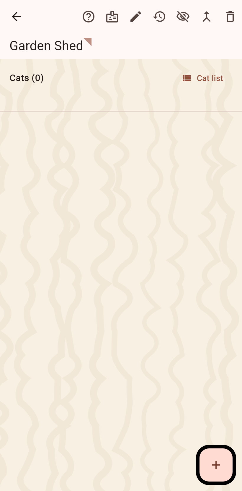 The empty page of the new clowder