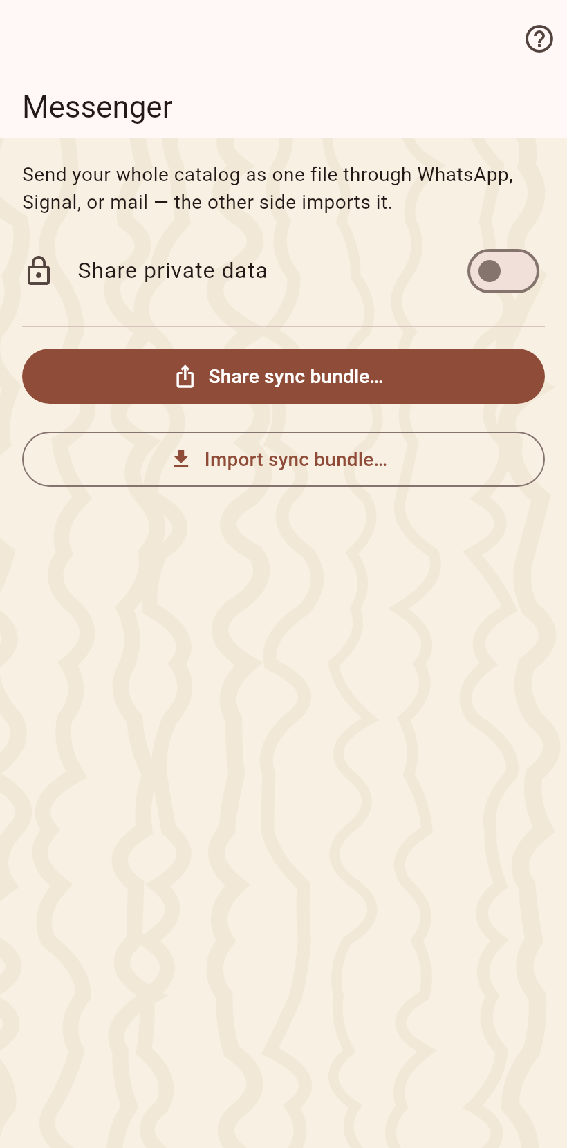 Bundles