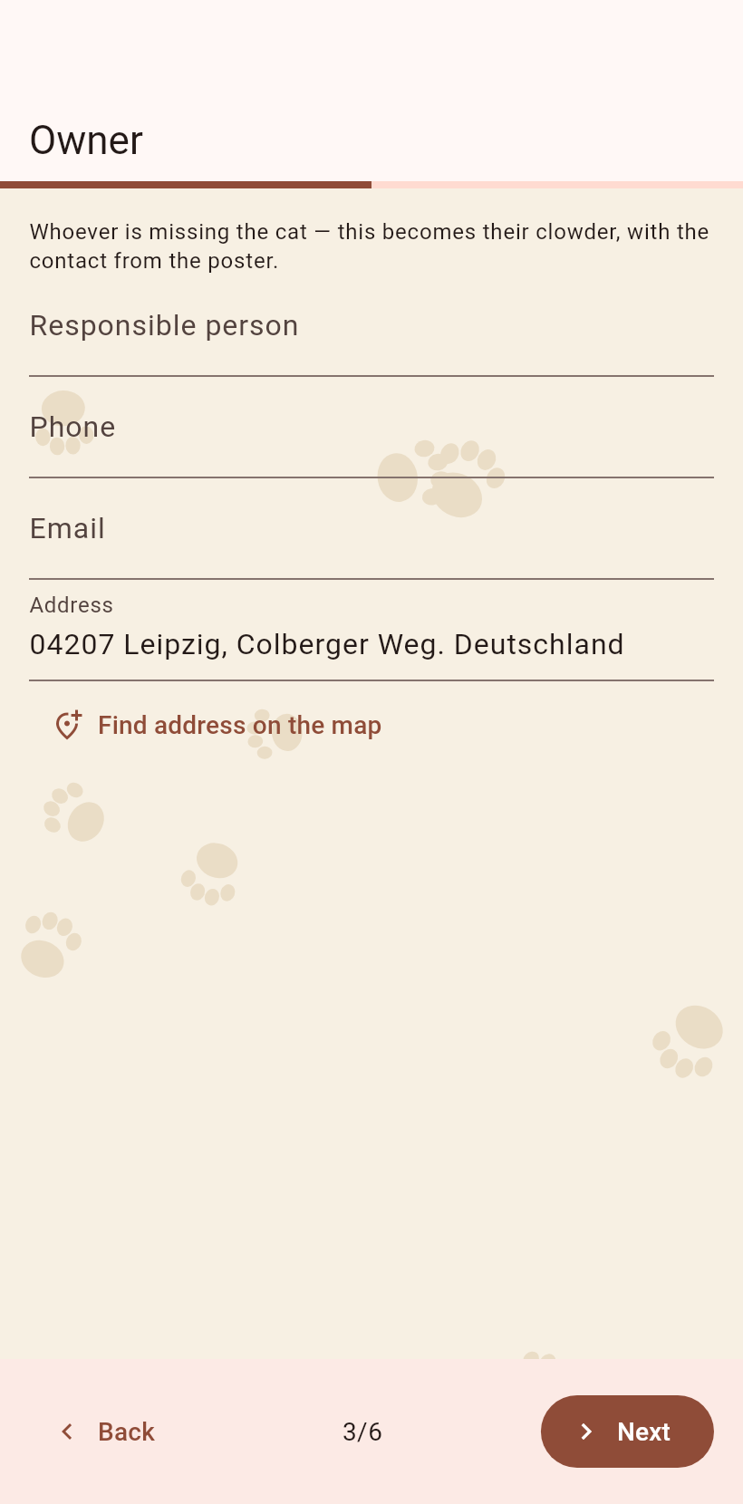The owner step
